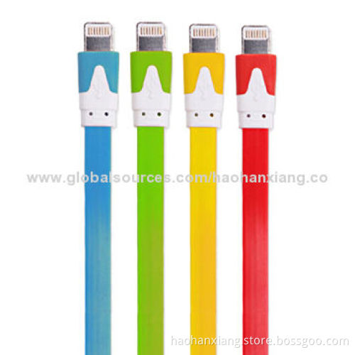 Colorful USB data cable for iPhone 5/5S/5C